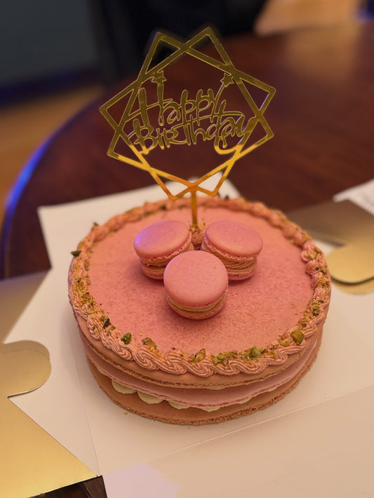 Macaron Cake